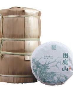 Yunnan Menghai Uralter Baum Rohstoff Pu 'er Roher Tee Kuchen 100g Kunlu Berg Roher Tee