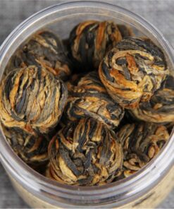 Yunnan Schwarz tee Dian Hong Handmade Golden Ball Tea 60g Kleiner Chinesischer Tee in Dosen
