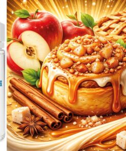 Zimtschnecke - Apple Pie Aroma Konzentrat - Vegan - Sasami - 100ml