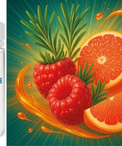 Berry Fumé - Himbeere-Rosmarin-Grapefruit Aroma Konzentrat - Vegan - Sasami - 100ml