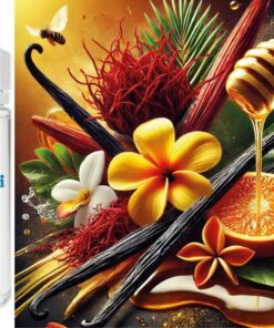 Golden Morning Sun - Safran, Vanille, Orangeblüte & Honig Aroma Konzentrat - Vegan - Sasami - 100ml