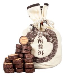 Yunnan Gereifter Geschmack Klebriger Duft Mini Tuocha (Pu 'er Reifer Tee) 500g / 17,64 Praktische Verpackung
