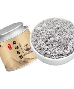 Premium China Feature Vine Tee Natürliche Weiße Farbe Reine Zarte Knospenspitzen 25g Starker Teegeschmack