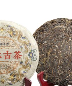 357 g Arbor Alter Tee Sheng Puerh Hergestellt von 2014 Materialien Collecton Shen Puer Tee