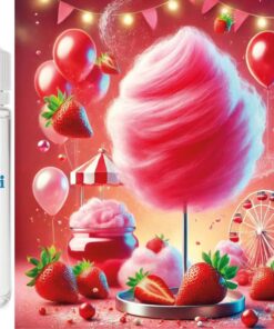 Zuckerwatte Erdbeere Aroma Konzentrat - Vegan - Sasami - 100ml