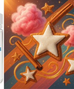SweetStar - Zuckerwatte Zimtstern Aroma Konzentrat - Vegan - Sasami - 10ml