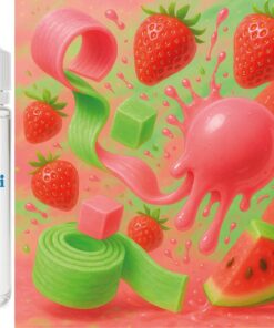 Kaugummi - Huba Strawberry Watermelon Aroma Konzentrat - Vegan - Sasami - 10ml