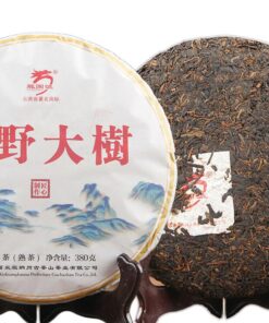 Alter gekochter Pu-Erh-Tee-Kuchen Alter Baum von Yunnan Puerh Schwarztee Teespezialität 380g