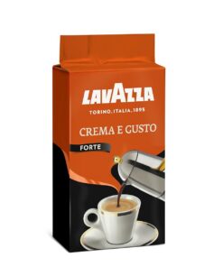 10 LAVAZZA CREMA E GUSTO FORTE caffè Kaffee 250 g 2500g gemahlen italien coffee