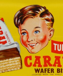 Tunnock Milk Chocolate Coated Caramel Wafer Biscuits 30 g (Pack of 48)