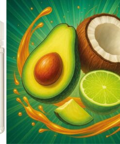 Avocado Zest - Avocado-Kokosnuss-Limette Aroma Konzentrat - Vegan - Sasami - 100ml