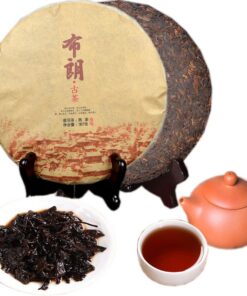 HELLOYOUNG 357g Die PuErh-Teekuchen Vom Uralten Baum Des Bulang Berges Werden Aus Handgeröstetem Gereiftem Schwarztee Hergestellt Und Ergeben Ein Duftendes Mildes Und Köstliches Getränk