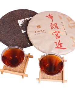 Yunnan Bulang Imperial Gereift Fermentiert Pu 'er Reifer Teekuchen 357g Weich, Stark Aromatisiert