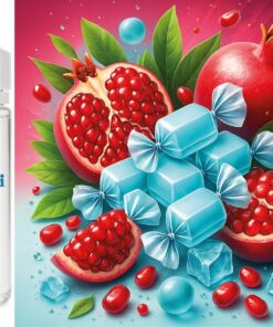 Eisbonbon Granatapfel Aroma Konzentrat - Vegan - Sasami - 100ml
