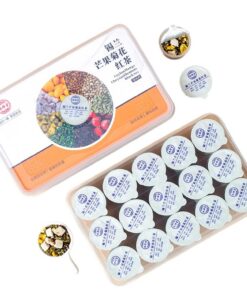 Mango Schwarzer Tee 30 Kleine Dosen Gesundheitstee 555g (19,57oz) Boxed Qualitätsprodukte Früchtetee Blütentee