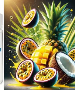 Exotic Paradise Punch - Ananas Maracuja Kokosnuss Zitronengras Aroma - Vegan - Sasami - 100ml