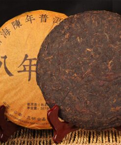 HELLOYOUNG Pu-erh Tee 357g Yunnan Old Pu Erh Seven Cake Cooked Ripe Aged Puer Tea Tree
