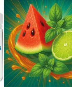 Melon Mist - Wassermelone-Basilikum-Limette Aroma Konzentrat - Vegan - Sasami - 100ml