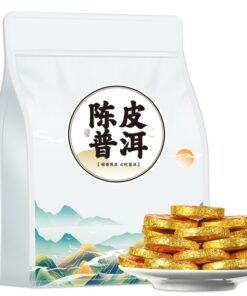 Premium Fermentierter Yunnan Pu'er Reifer Tee Mit Gereifter Mandarinenschale 250g/8.82oz, Schwarzer Tee