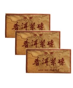 Yunnan Alter Teeziegel 300g (100g * 3 Stück) Gealterter Duft Und Klebriger Duft Pu 'er Reifer Tee