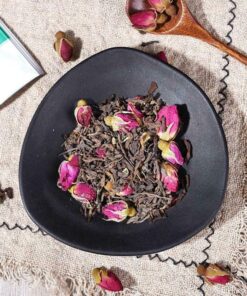Rose Pu'er Tee Chinesischer Pu-Erh-Schwarztee-Dreieck-Teebeutel-Paket 45 g / 15 Beutel