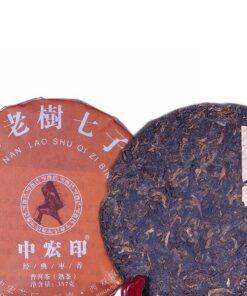 Gekochter Kuchen 357g Jujube duftender Pu'er Reifer Tee Menghai Big Leaf Pu'er Tee
