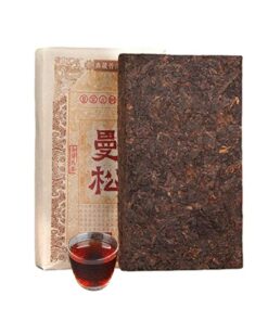 Yunnan Pu'er Tribute Tee, Yiwu Mansong Ziegeltee, Pu'er reifer Tee 1000g/35.27oz Wahl der Qualität