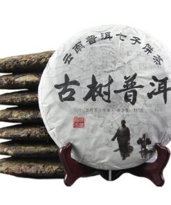 Yunnan Alter Baum Qizi-KuchenTee 357 G Lincang Island Pu 'er Rohtee, EinzigartigerTee-Charme