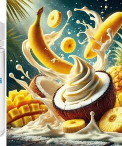 Coco Lush Bliss - Kokosnuss Banane Ananas Sahne Aroma Konzentrat - Vegan - Sasami - 100ml
