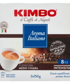 Kimbo - Espressokaffee classico gemahlen – 2x250g