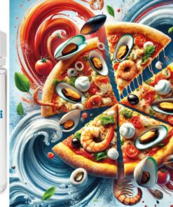Pizza Frutti Di Mare - Meeresfrüchte Aroma Konzentrat - Vegan - Sasami - 10ml