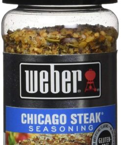 WEBER Grill CHICAGO STEAK Seasoning 2.5 oz. (Pack of 2)