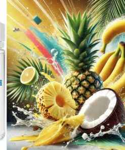 Tropical Fruit - Ananas, Banane, Kokosnuss, Zitrone Aroma Konzentrat - Vegan - Sasami - 10ml