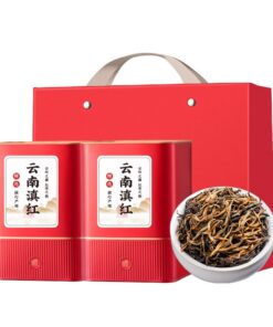 Yunnan Dianhong Starkes Aroma Kungfu Schwarzer Tee Doppeldose Set 250g * 2-Reiches Aroma Dianhong Tee