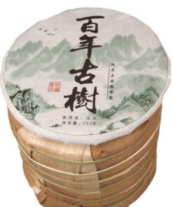 Geschätzter Yunnan Pu 'er Mengku Bangdong Uralter Baum Pu' er Roher Tee Kuchen 357g Einzigartiger Tee Charme