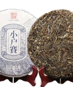357g Yunnan Xiao Hu Sai Pu-Erh-Teekuchen Duftender roher Puer-Tee wie Honiggeschmack