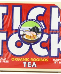 Tick Tock Organic Rooibos Tea 80 Bags (Pack of 5)