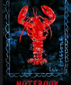 Red Lobster Notebook: Vintage Seafood, Lined Journal for Culinary Students, Foodies, Teachers, and Festival Lovers
