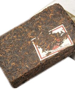 2852 Reifer Puer-Tee Brick Golden Sail Puerh Tea Top MengHai Gekochter Pu-Erh 250g