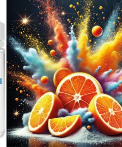 Brause Pulver - Orange Aroma Konzentrat - Vegan - Sasami - 10ml