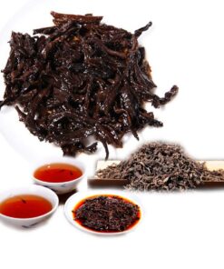 Chinesischer Pu'er Tee 500g （1.1LB） Reifer Puer Tee Schwarzer Tee Gekochter Tee Alte Bäume Pu Erh Tee Gesundheitswesen Pu er Tee