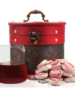 680g / 23,99oz Yunnan Pu - Erh Mini Tuocha - Starker Geschmack, Klebriger Duft Reifer Tee, Tragbar Premium