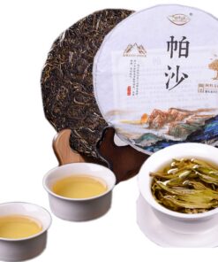 Chinesischer Pu'er Tee 357g （0,788LB） Roher Puer Tee Grüner Tee Yunnan Pasha Kuchentee Alter Pu-Erh-Tee Alte Bäume Pu Erh-Tee Gesundheitswesen Pu er-Tee