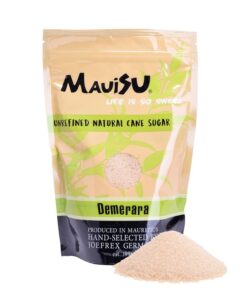 MauiSu - Demerara Cane Sugar Rohrzucker - 500g - ohne Zusatzstoffe