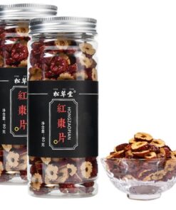 Natürlicher Kräutertee Gesunder Tee Getrocknete rote Dattel 2,82oz Nicht-GMO und Vegane Rote getrocknete Jujubes Rote Dattel 80g