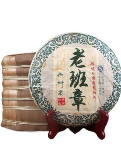 Lao Banzhang Alter Baum Pu'er Tee Rohtee-Kuchen 357g, Reines Material Kuchentee, Qualität Nach Wahl