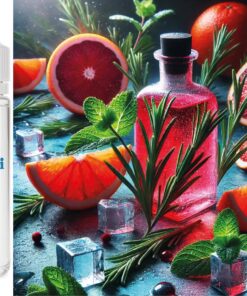 Crimson Bloom - Blutorange-Rosmarin-Minze Aroma Konzentrat - Vegan - Sasami - 100ml