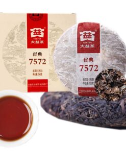 Chinesischer Pu'er Tee 150g） 0.33LB） Reifer Puer Tee Schwarzer Tee Klassiker 7572 Gekochter Tee Alte Bäume Pu Erh Tee Gesundheitswesen Pu Er Tee