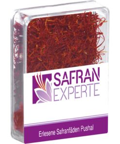 SAFRAN Fäden Pushal verschiedene Dosen und Gramm viel Volumen orientalisches Aroma Saffron threads (2,3 Gramm)