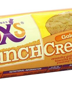 Fox's Cremes Golden Crunch Biscuits 168 g (20 Stück)